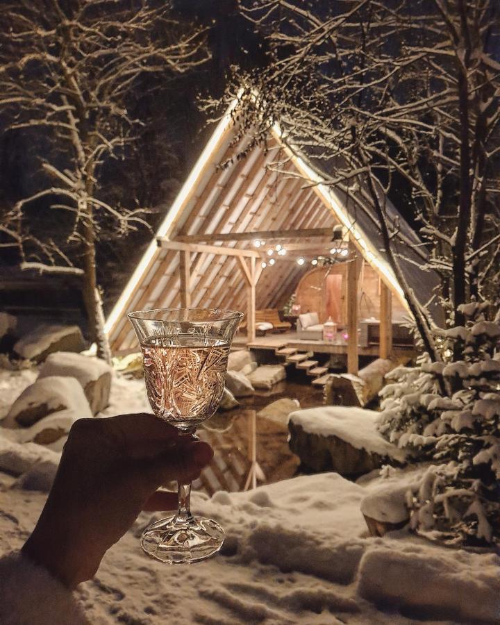 Gorska Osada Luxury Chalets Zakopane Poronin Exterior photo